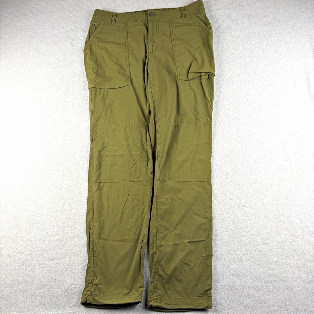 REI Co-op Women's Green Hiking Pants Size 8 Nylon Spandex Blend